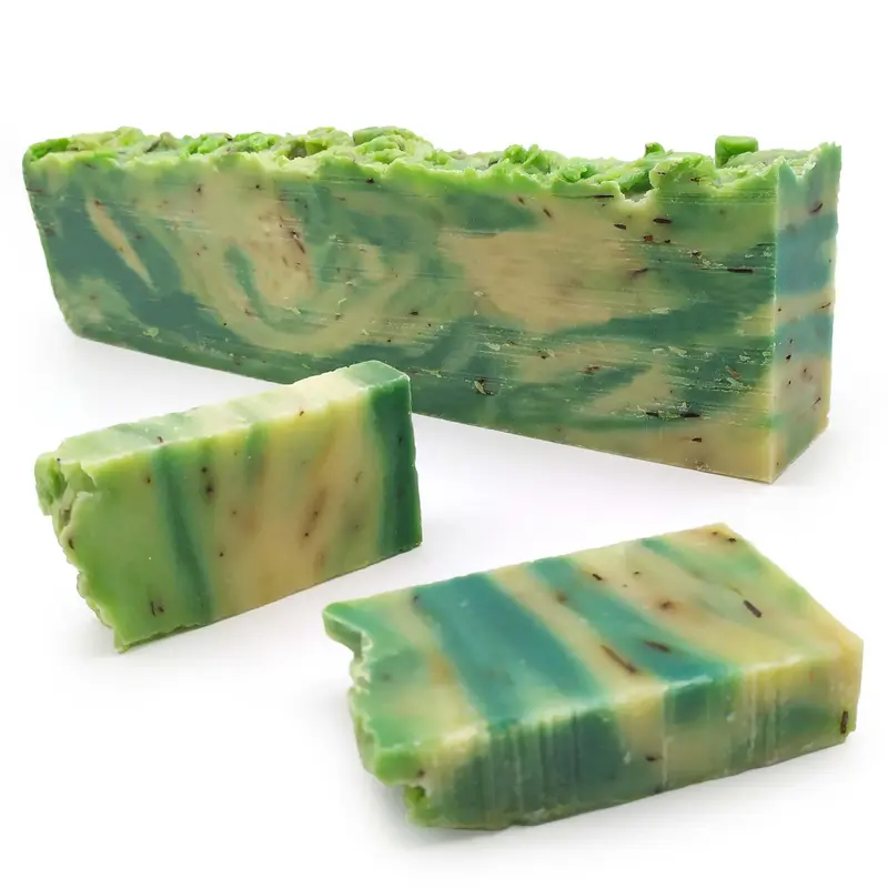 1 Barra Jabón Natural Romero 1.2kg Venta Al Por Mayor - Piel Grasa Con Acné - Activa La Circulación - Ideal Post-entreno