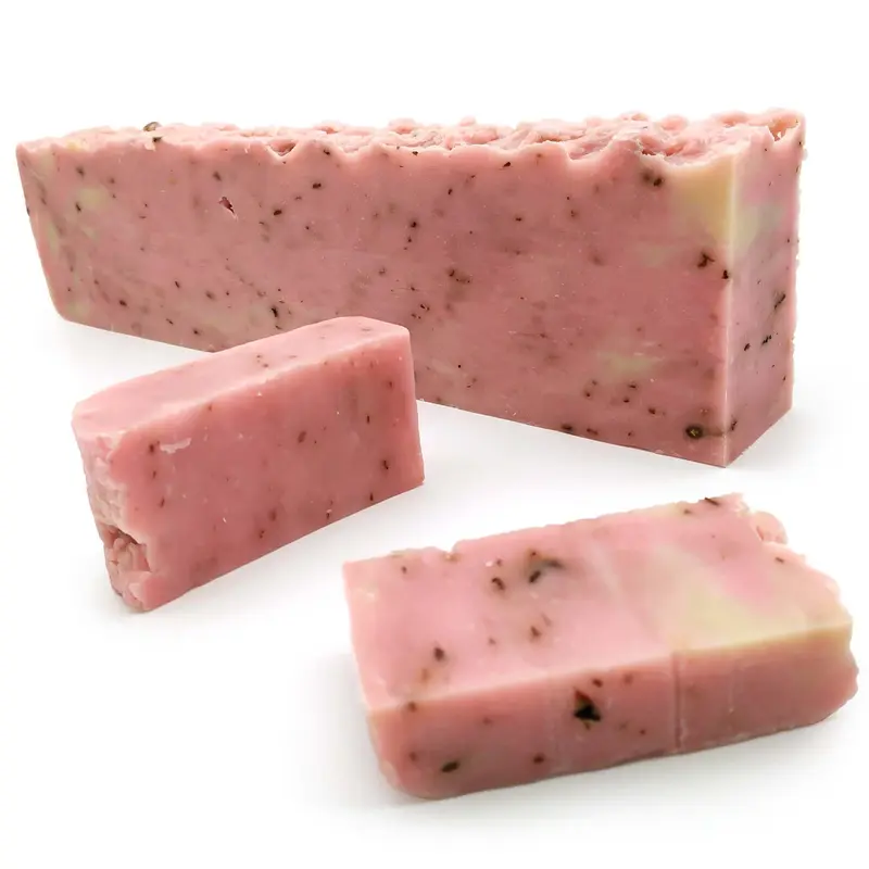 1 Barra Jabón Natural Rosa Mosqueta 1.2kg Venta Por Mayor. Atenúa Cicatrices, Manchas Y Estrías. Evita El Envejecimiento