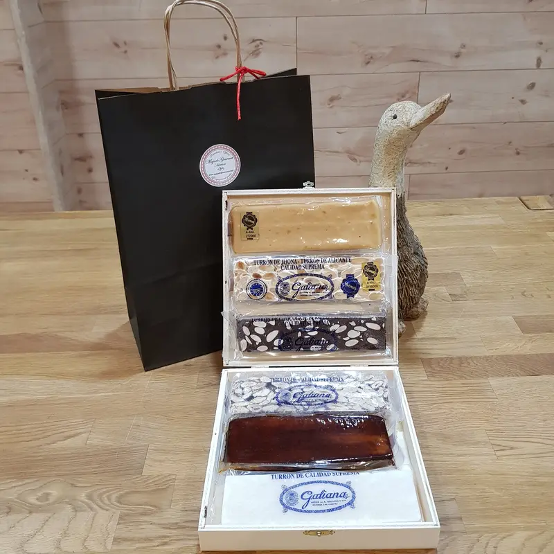 1 - Elige tu turrón Galiana artesano