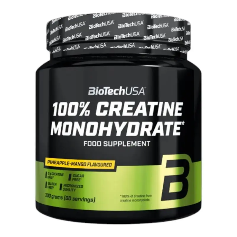 100% Creatine Monohydrate 300 Gr Sabores