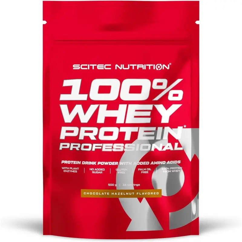 100% Whey Protein Professional 500 Gr Chocolate - Avellana