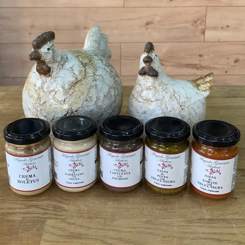 3- Salsas gourmet a elegir