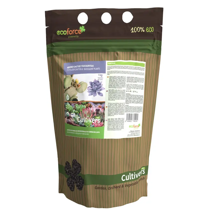 Abono Cactus Ecológico Cultivers 20 Kg