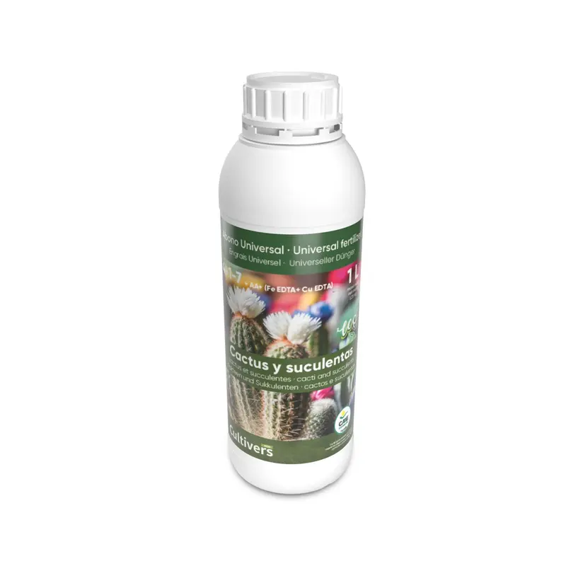 Abono Cactus Líquido Ecológico Cultivers 10 L