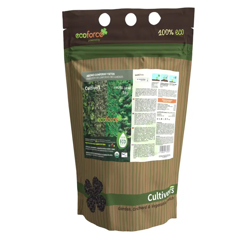 Abono Coníferas Ecológico Cultivers 2x1kg
