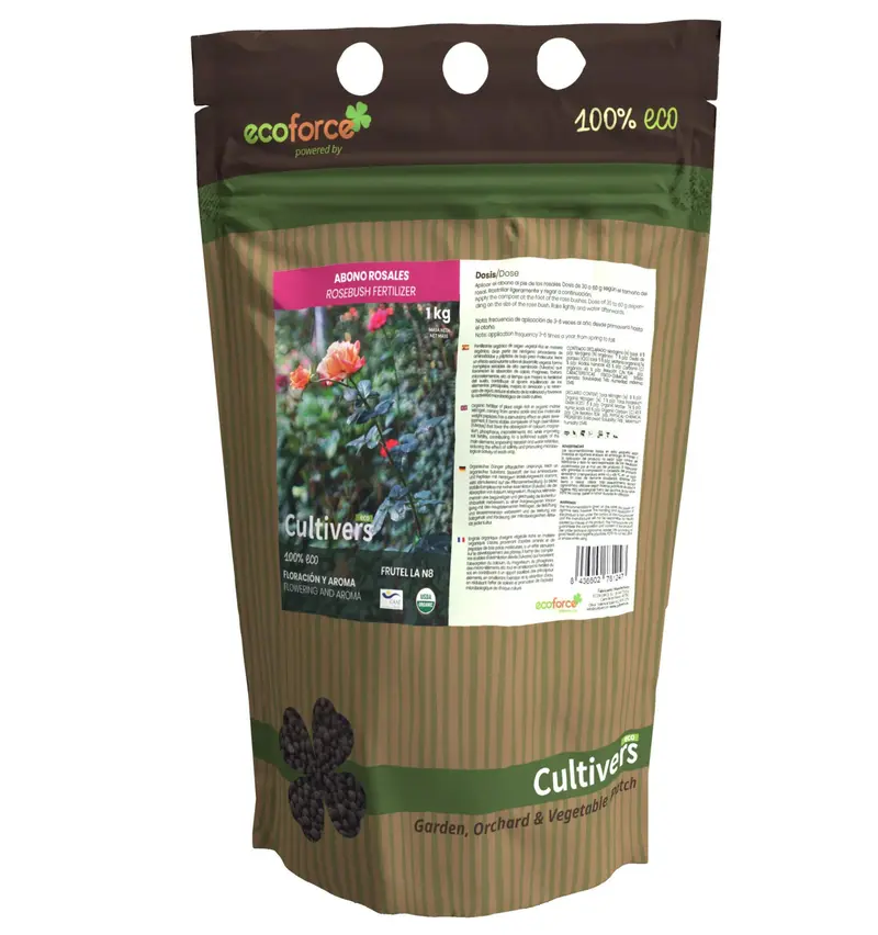 Abono Rosales Ecológico Cultivers 2x5kg