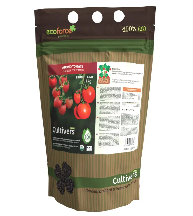 Abono Tomate Ecológico Cultivers 2x5kg
