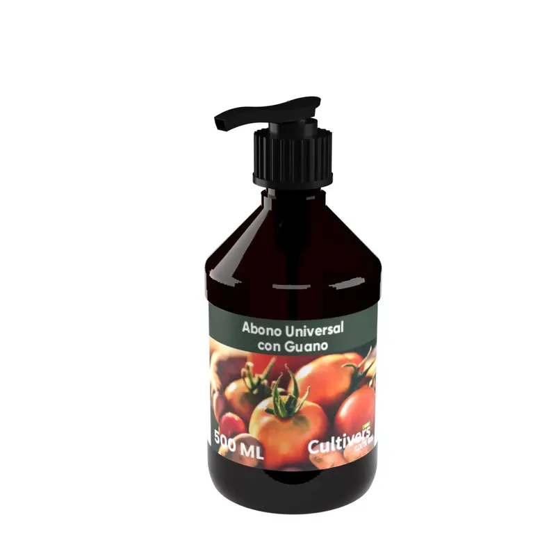 Abono Universal Con Guano Líquido Cultivers 500 Ml