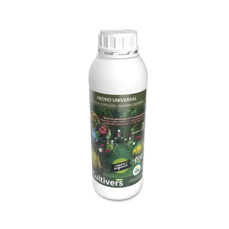 Abono Universal Líquido Ecológico Cultivers 5 L