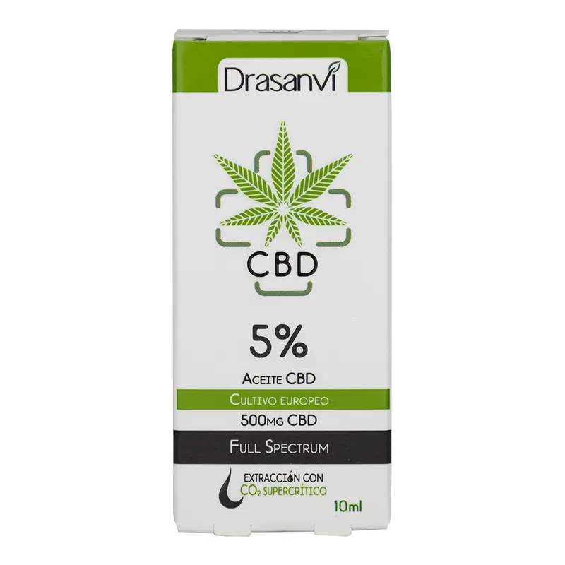 Aceite CBD 5% 500 mg · Drasanvi · 10 ml
