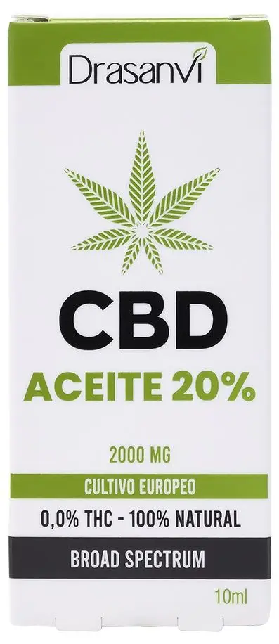 Aceite CBD Broad Spectrum 20% · Drasanvi · 10 ml