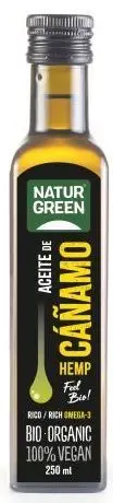 Aceite de Cáñamo Bio · Naturgreen · 250 ml