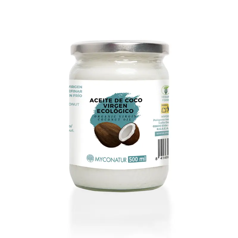 Aceite De Coco Ecológico Myconatur 500g