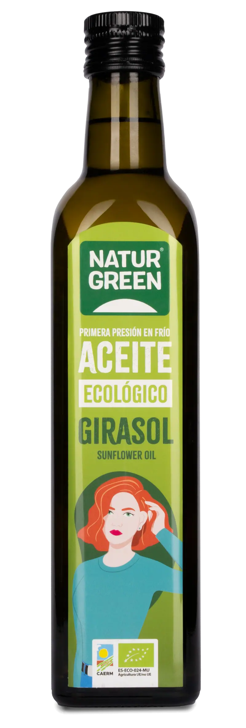 Aceite de Girasol Bio · Naturgreen · 500 ml