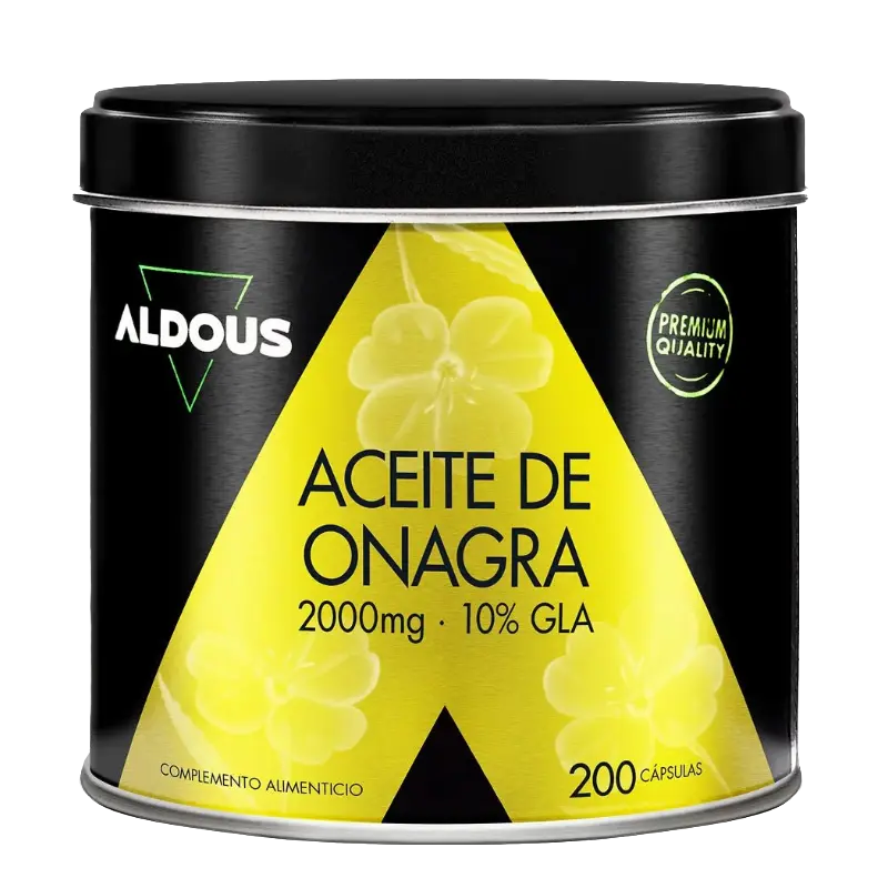 Aceite de Onagra · Aldous Bio · 200 cápsulas