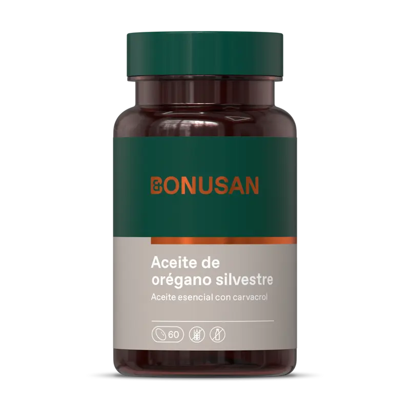 Aceite de Orégano Silvestre · Bonusan · 60 perlas