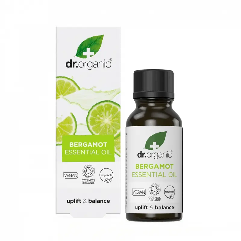 Aceite Esencial de Bergamota · Dr Organic · 10 ml