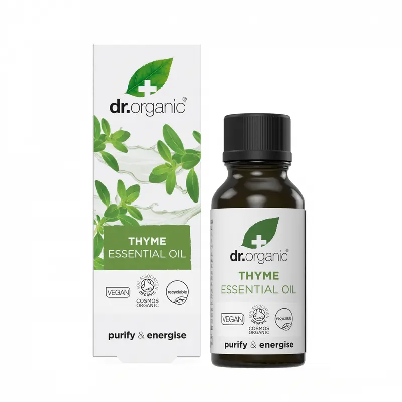 Aceite Esencial de Tomillo · Dr Organic · 10 ml