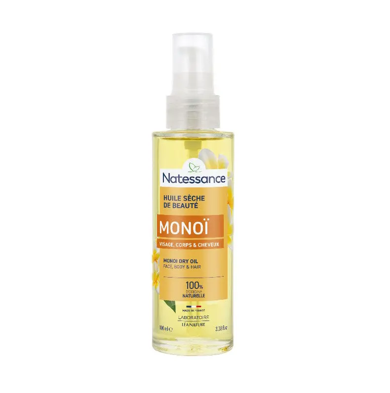 Aceite Seco de Monoï · Natessance · 100 ml