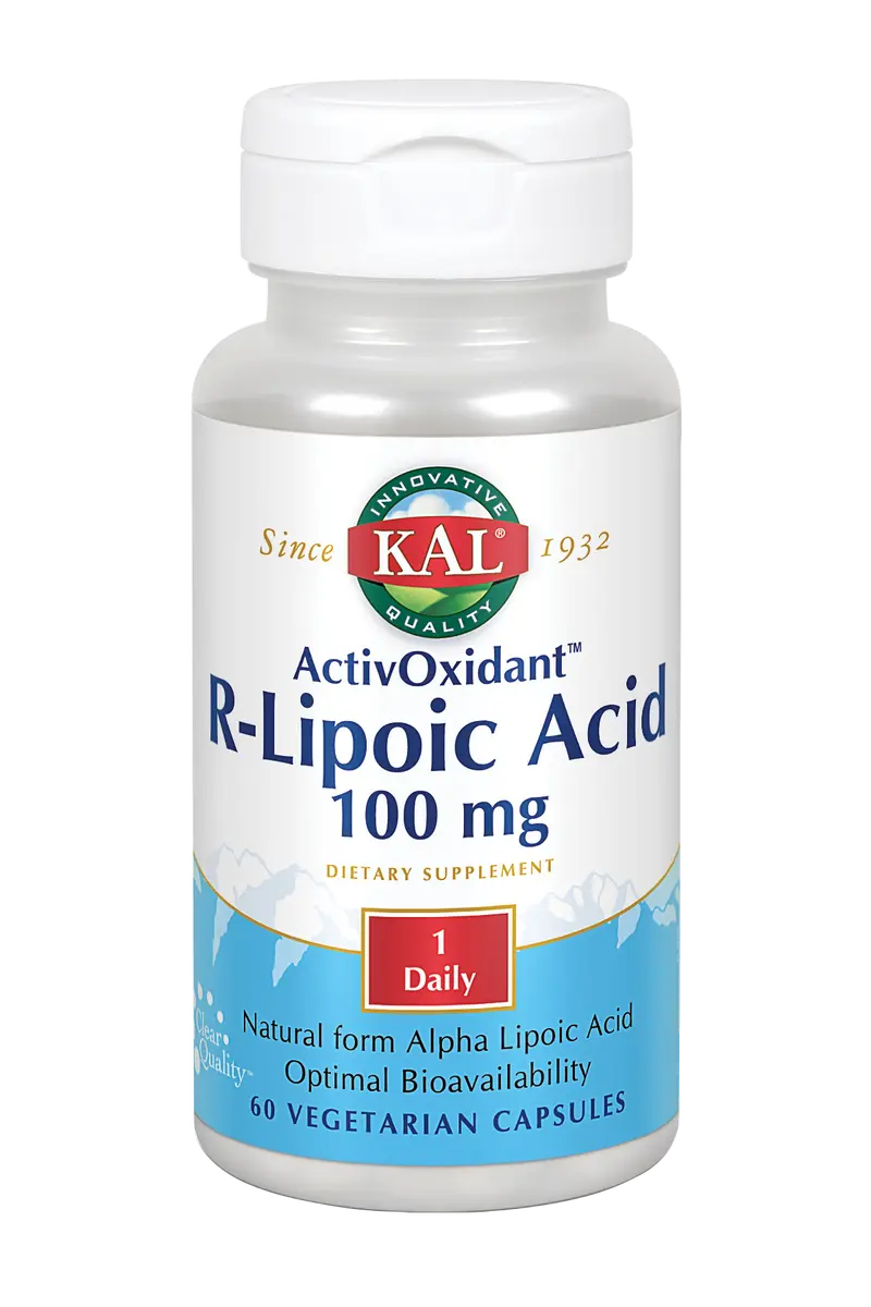 Acido R-Lipoico 100 mg · KAL · 60 cápsulas