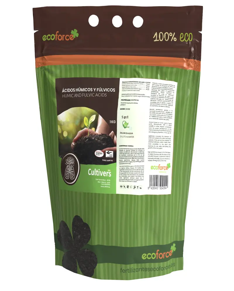 Ácidos Húmicos Solidos Cultivers 5 Kg