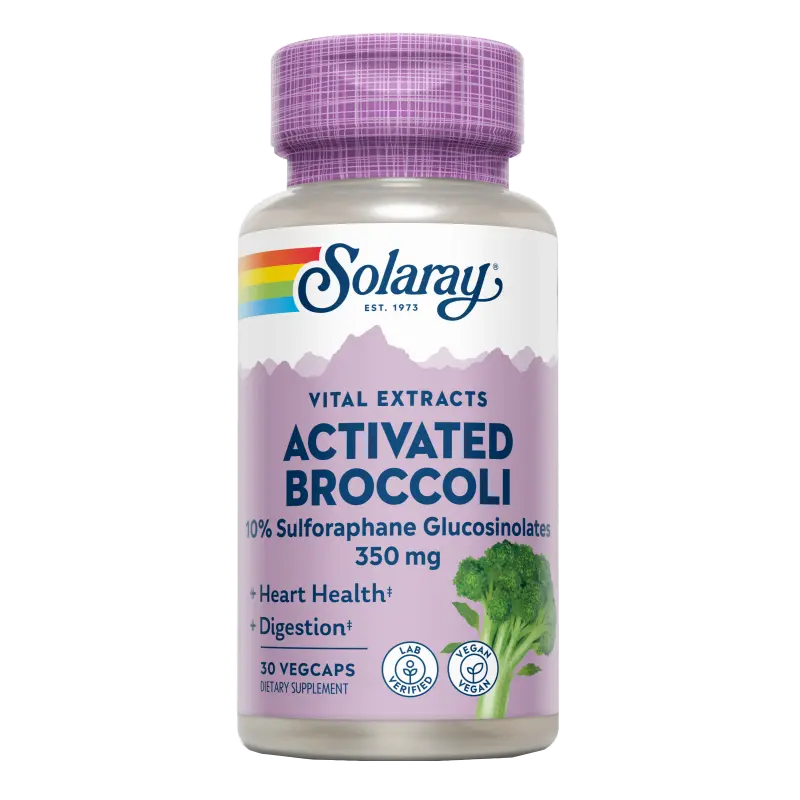 Activated Broccoli · Solaray · 30 cápsulas
