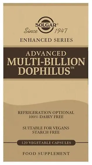 Advanced Multi-billion Dophilus · Solgar · 120 cápsulas vegetales