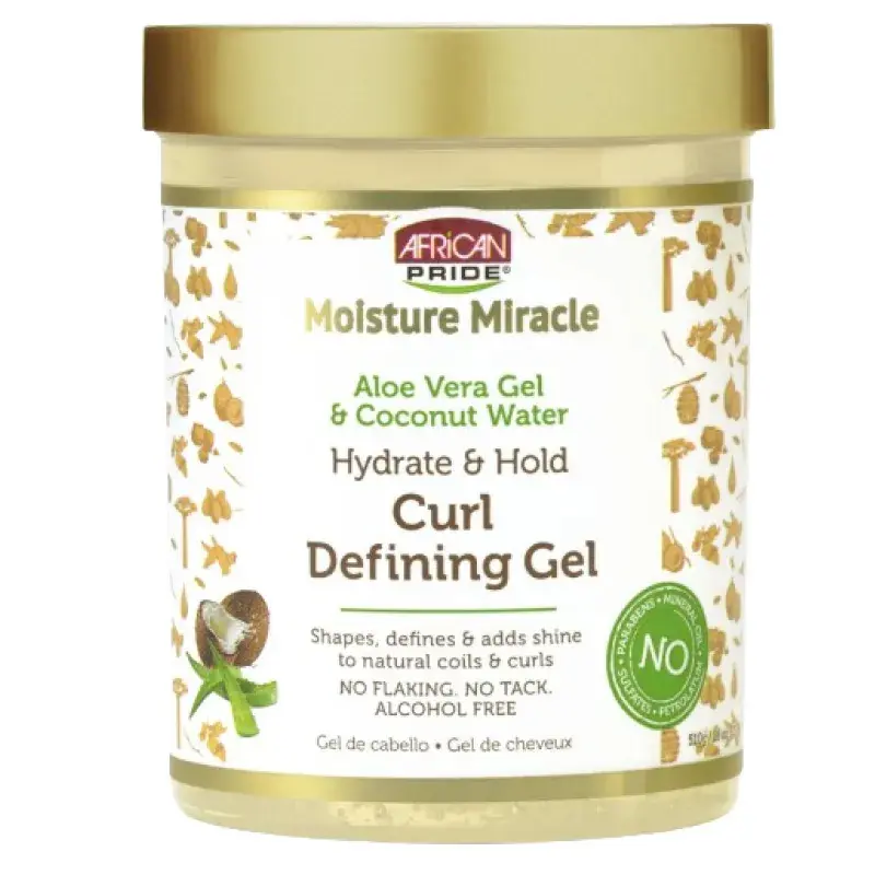 African Pride Moisture Miracle Curl Defining Gel 510g