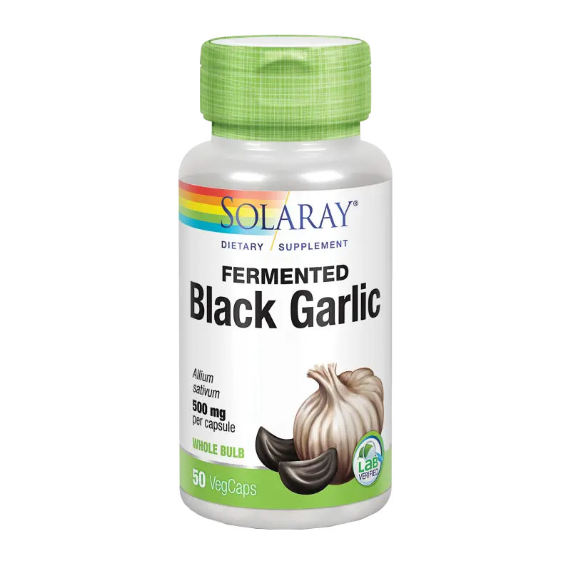 Ajo Negro Fermentado · Solaray · 50 cápsulas