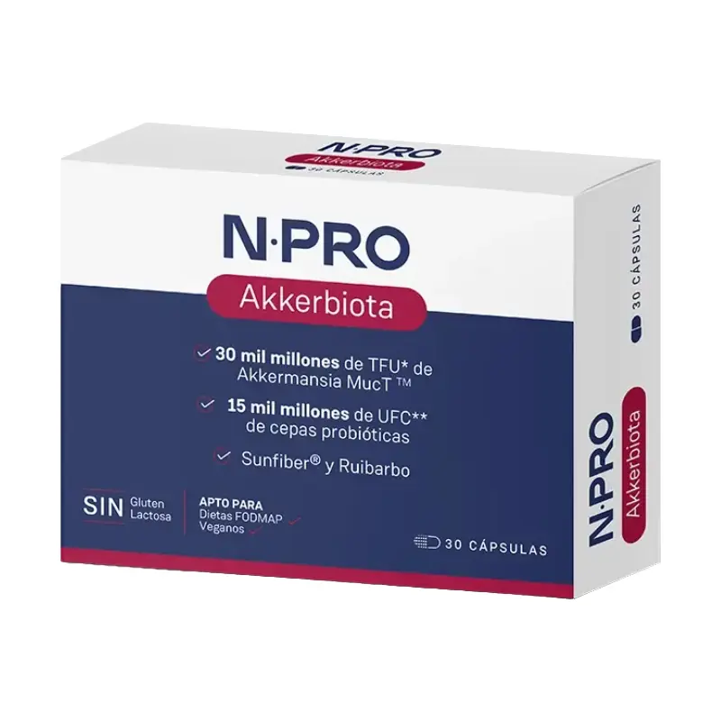 Akkerbiota · NPro · 30 cápsulas
