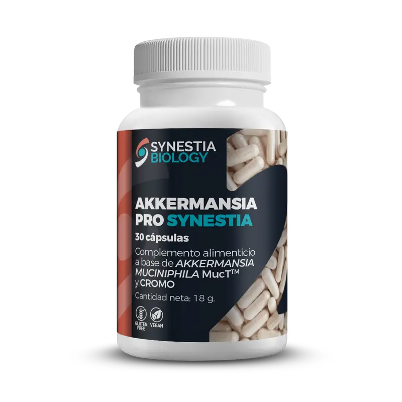 Akkermansia Pro · Synestia Biology · 30 cápsulas