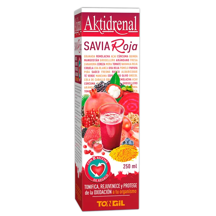 Aktidrenal Savia Roja · Tongil · 250 ml