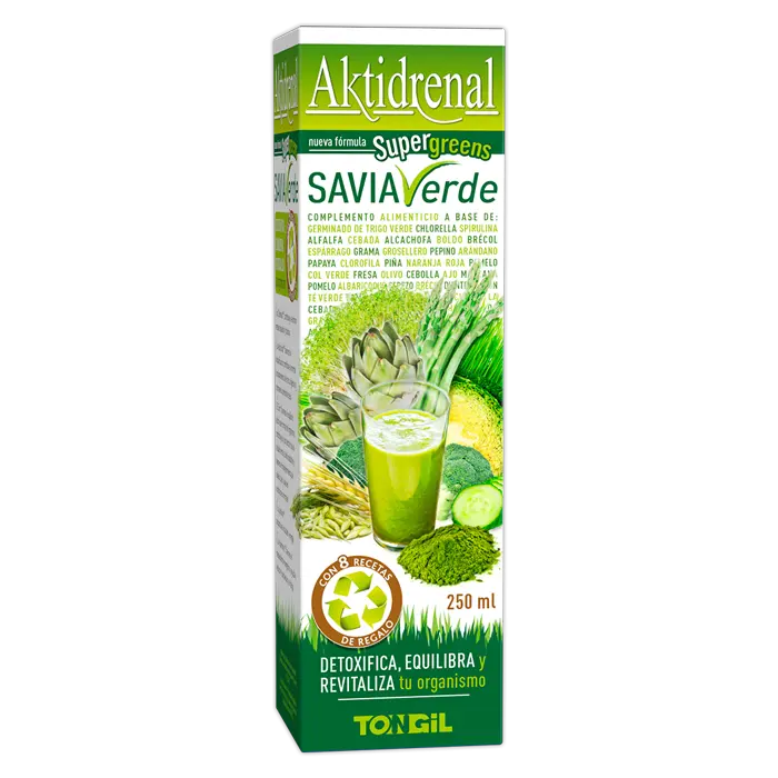 Aktidrenal Savia Verde · Tongil · 250 ml