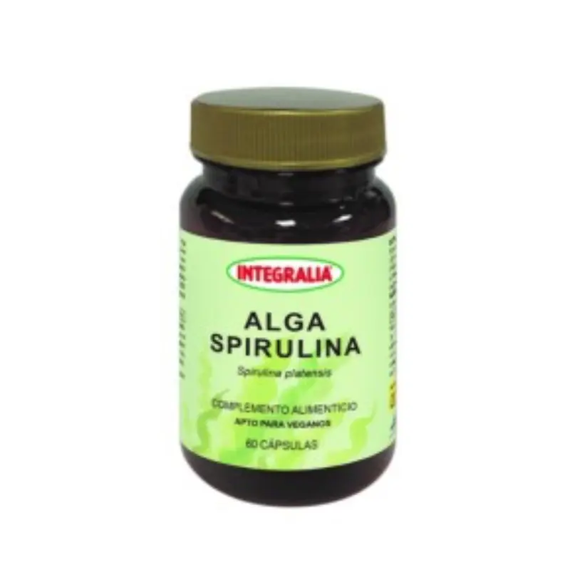 Alga Spirulina · Integralia · 60 cápsulas