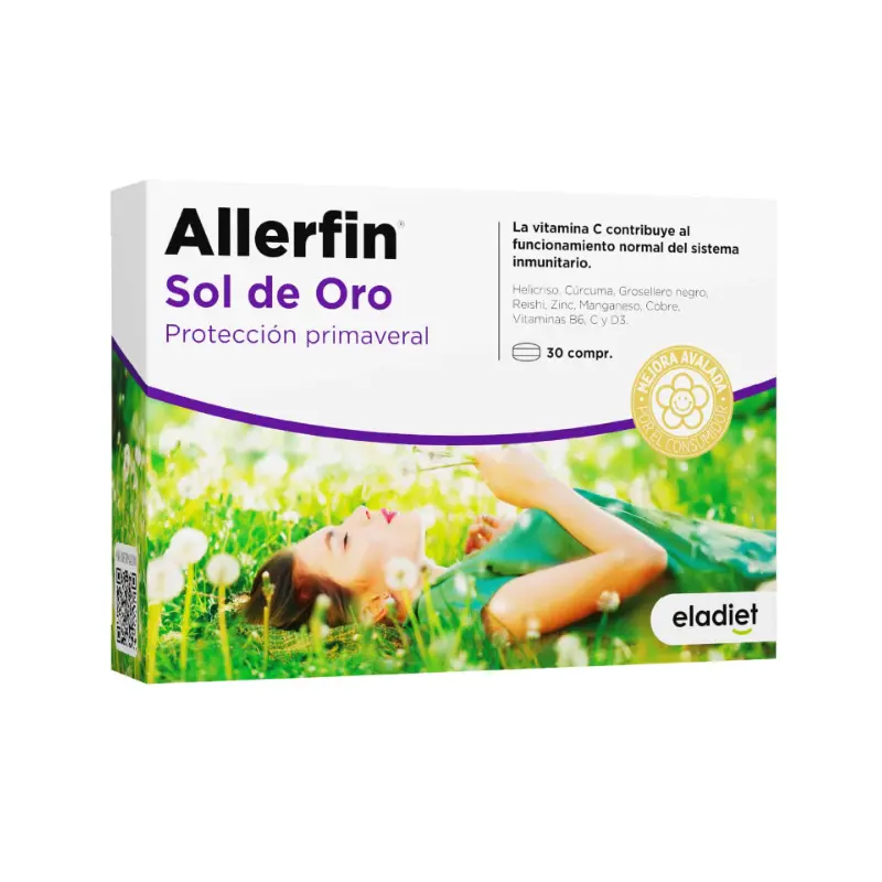 Allerfin Sol de Oro · Eladiet · 30 comprimidos