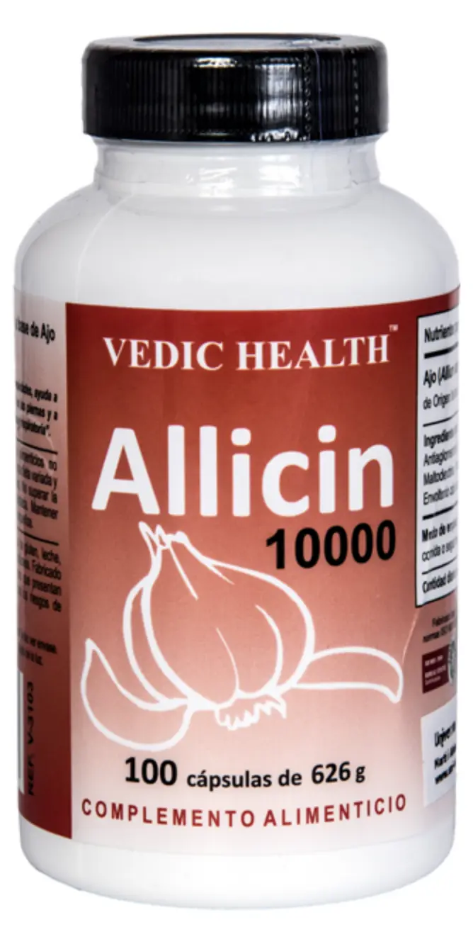 Allicin · Vedic Health · 100 cápsulas