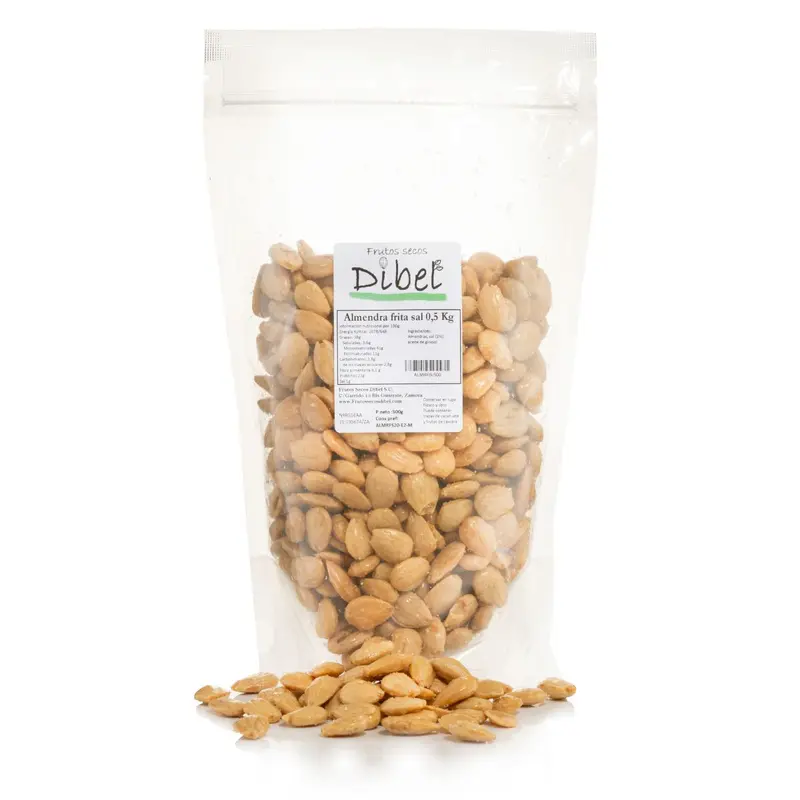 Almendra Repelada Frita Sal España 200g