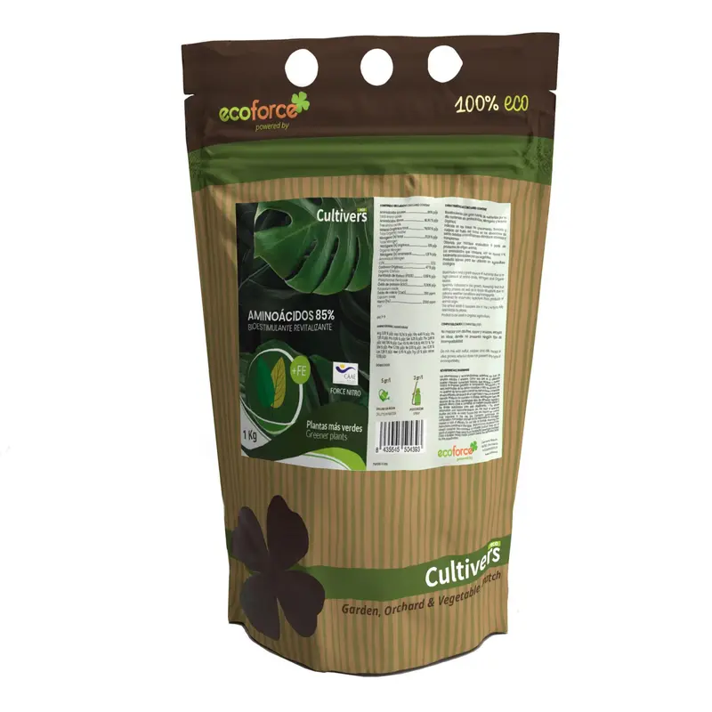 Aminoácidos 85% Cultivers 2x1kg