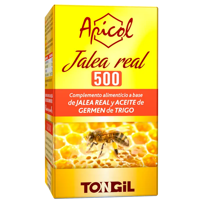 Apicol Jalea Real 500 · Tongil · 60 perlas