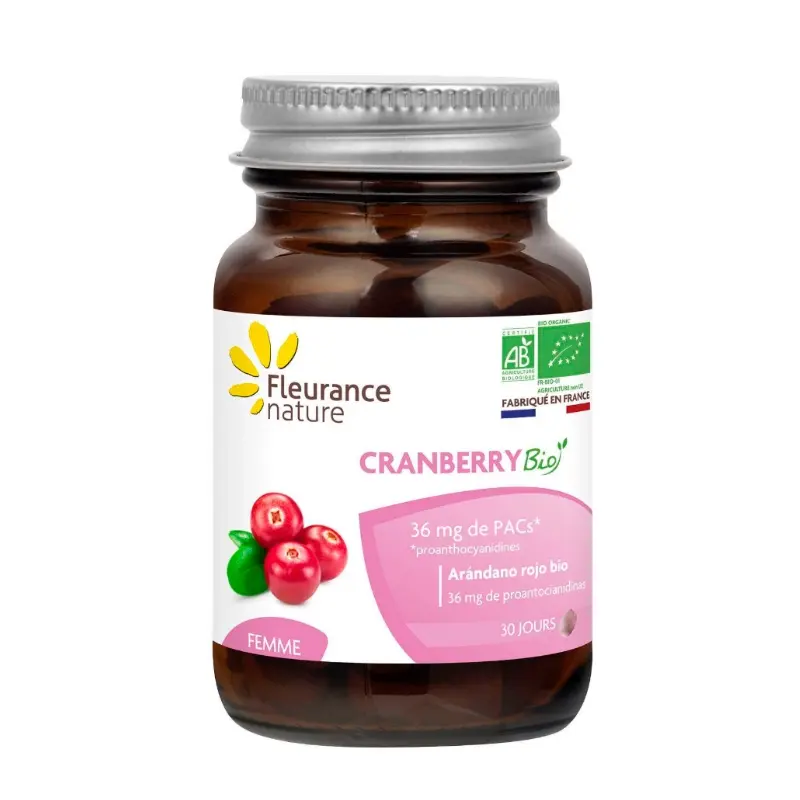 Arándano Rojo Bio · Fleurance Nature · 60 comprimidos