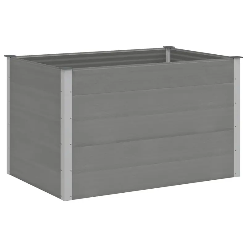 Arriate De Wpc Gris 150x100x91 Cm