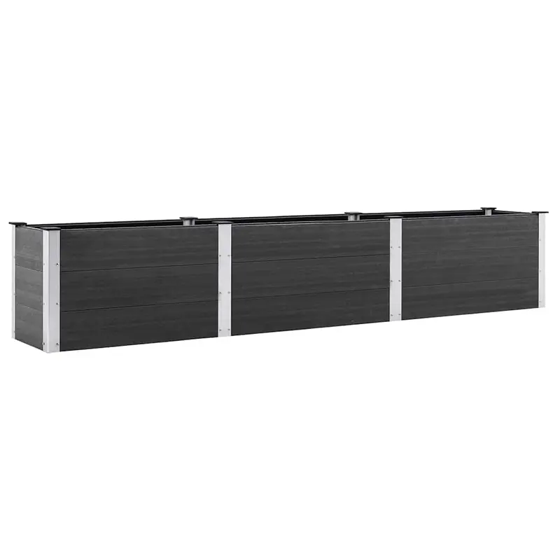 Arriate De Wpc Gris 300x50x54 Cm