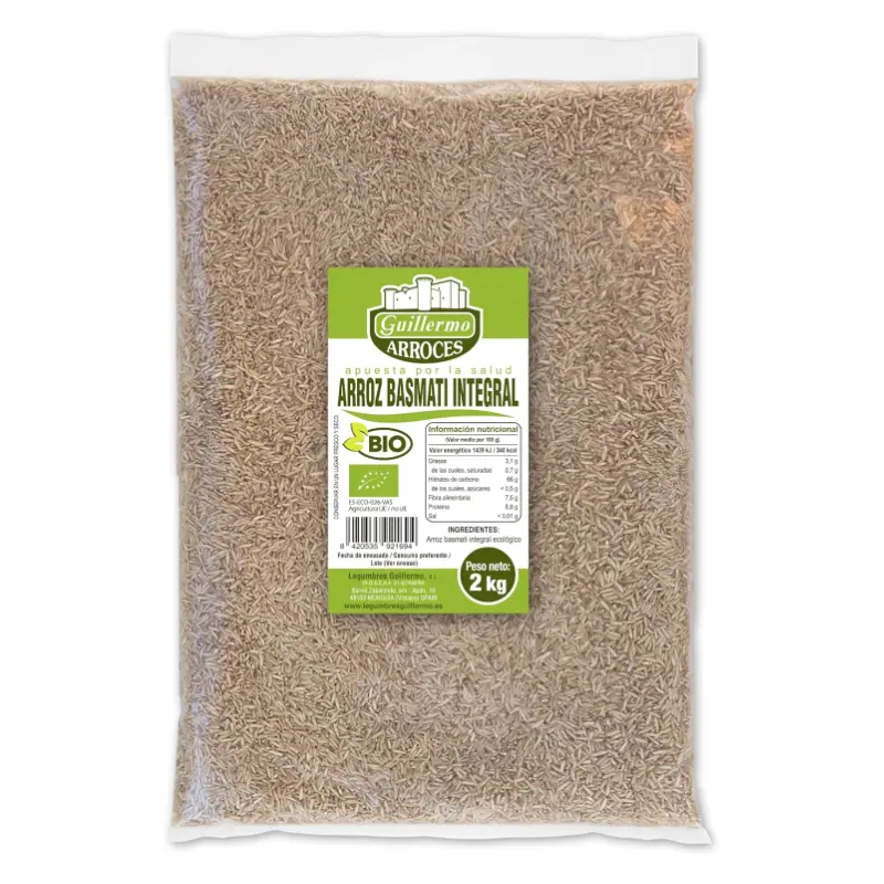 Arroz Basmati Integral Bio · Guillermo · 2 kg