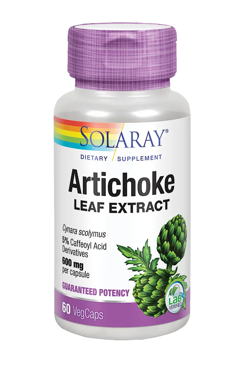 Artichoke (Alcachofa) · Solaray · 60 Cápsulas