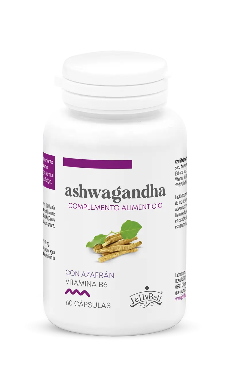 Ashwagandha · Jelly Bell · 60 cápsulas