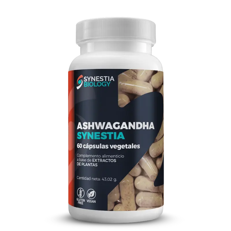 Ashwagandha · Synestia Biology · 60 cápsulas