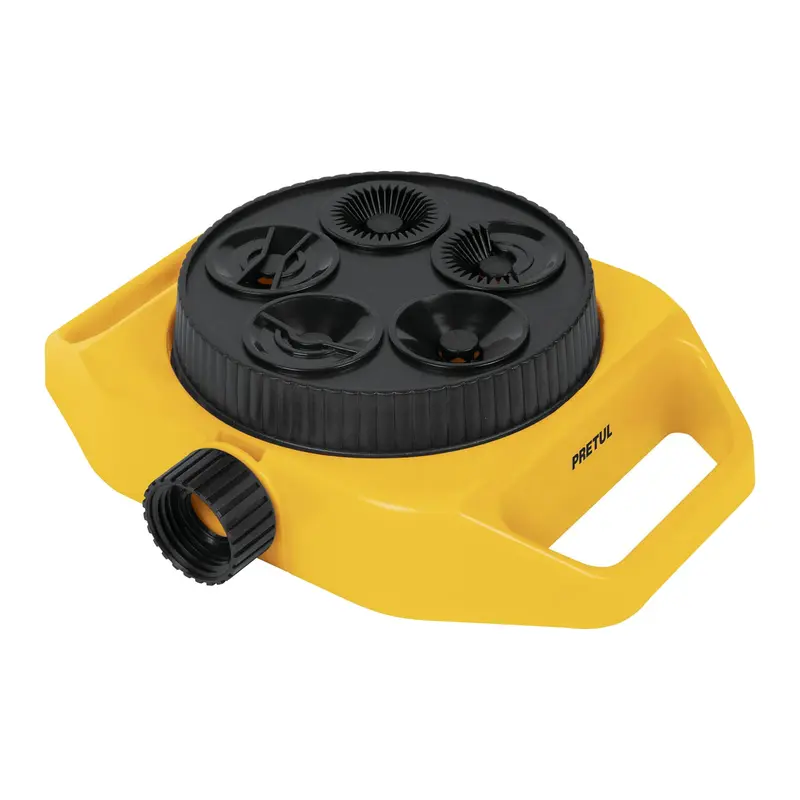Aspersor Plástico Con 5 Funciones - 19 Mm