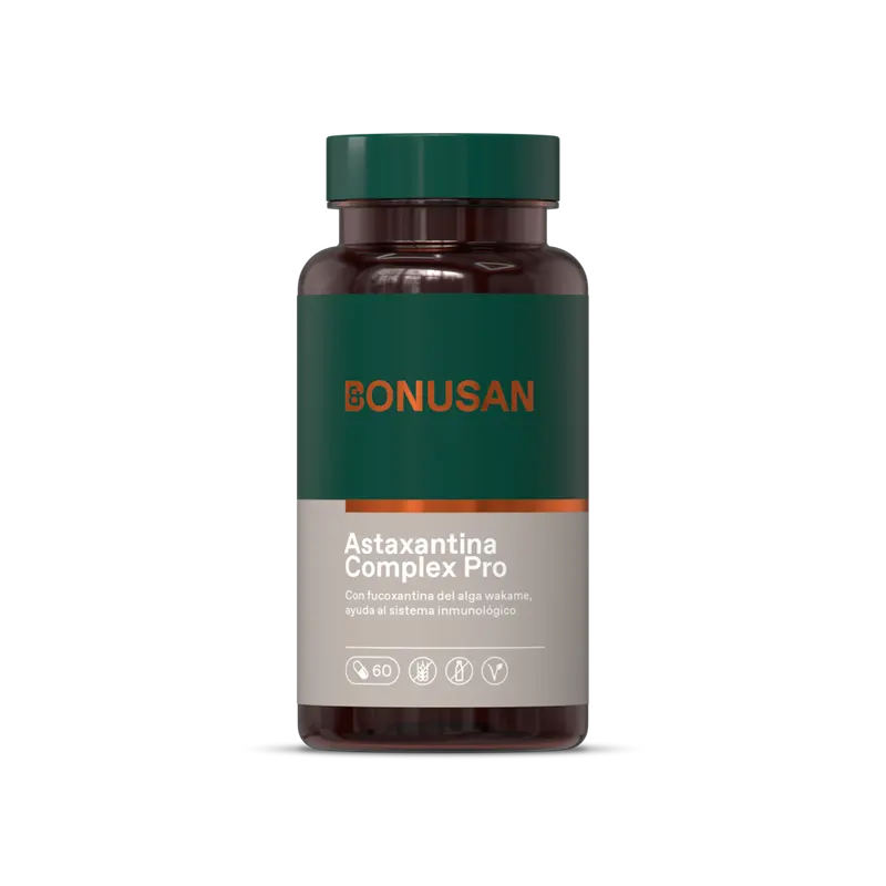 Astaxantina Complex Pro · Bonusan · 60 cápsulas