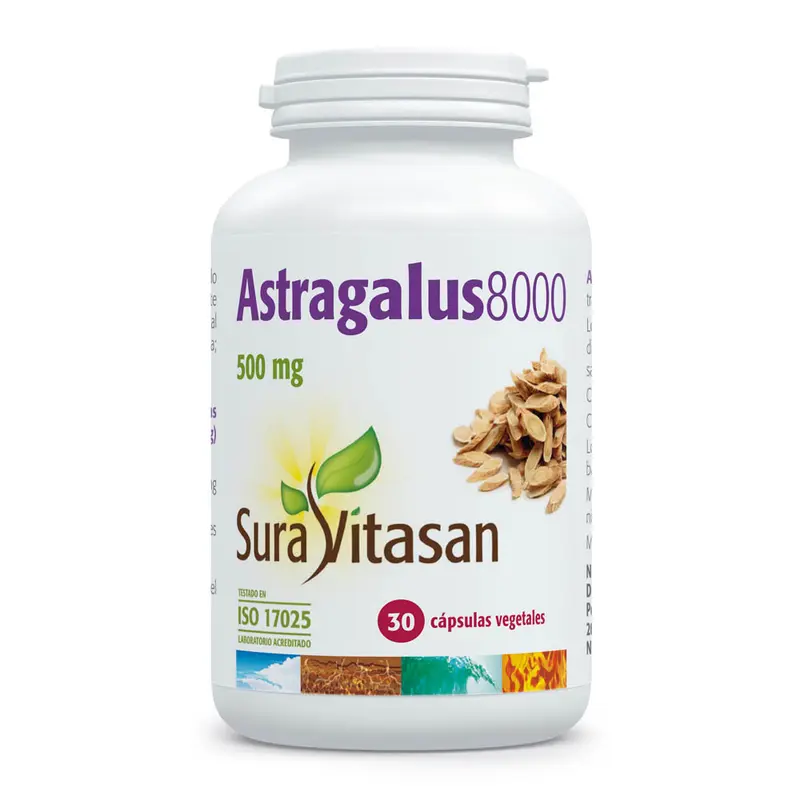 Astragalus 8000 · Sura Vitasan · 30 cápsulas