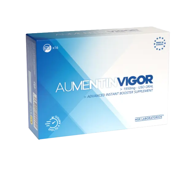 AumetinVigor · MSR Laboratorios · 16 comprimidos